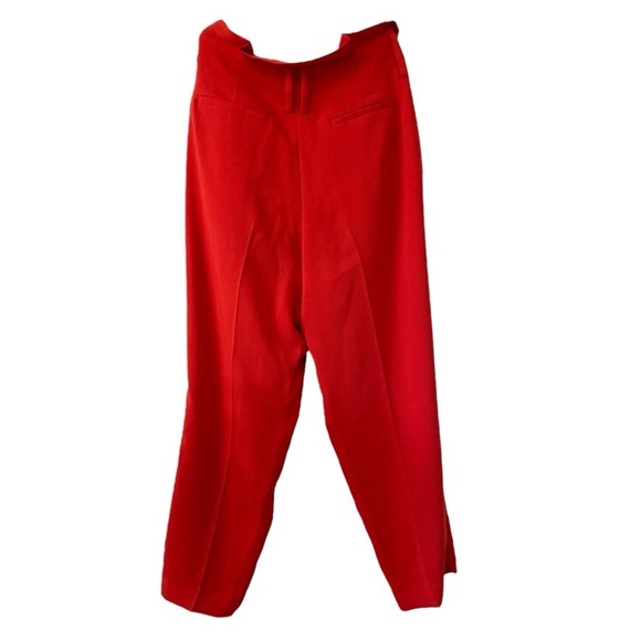 Boden Melina Orange High Waist Taper Trousers Pants - Picture 2 of 13